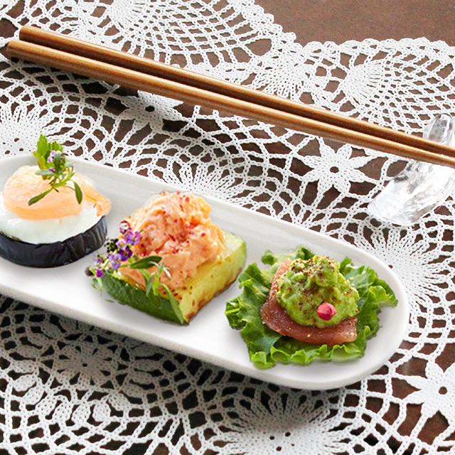 ブランカ　ミニオーバルプレート