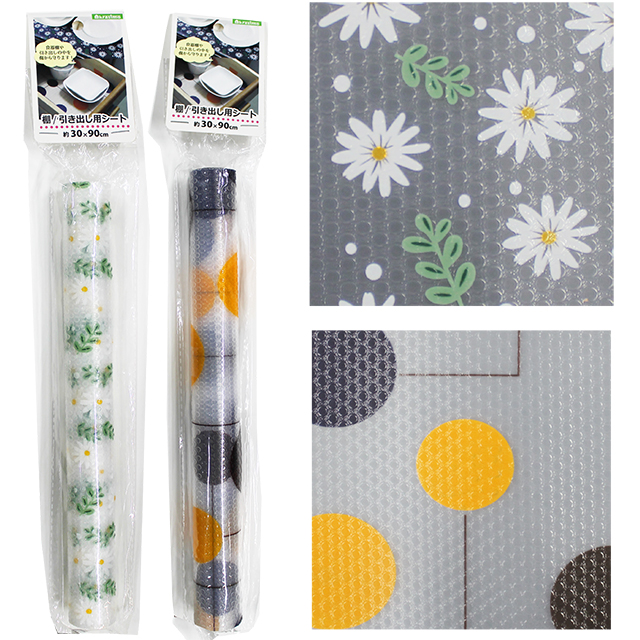 棚・引き出し用シート　プリント柄30ｘ90cm