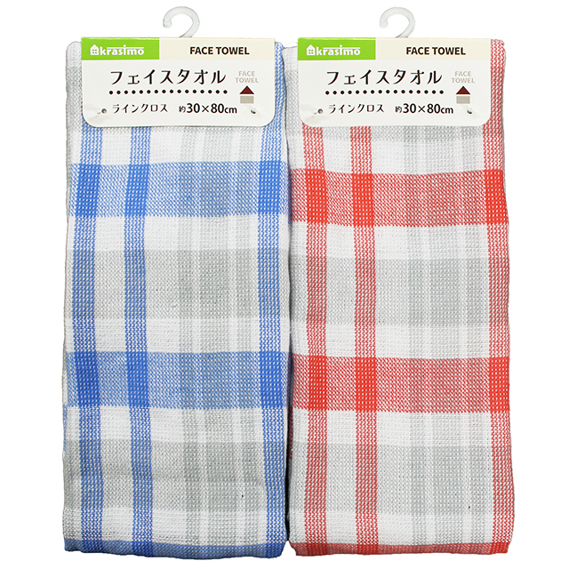 ファイスタオル ラインクロス30ｘ80ｃｍ